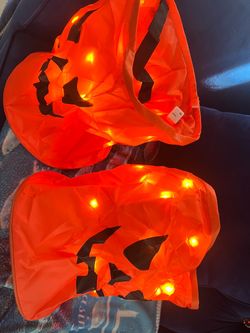 Lite up Halloween Bags