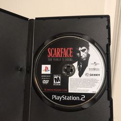 Scarface For Playstation 2. Disc Only 