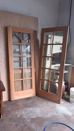 Solid Wood French Exterior Doors !