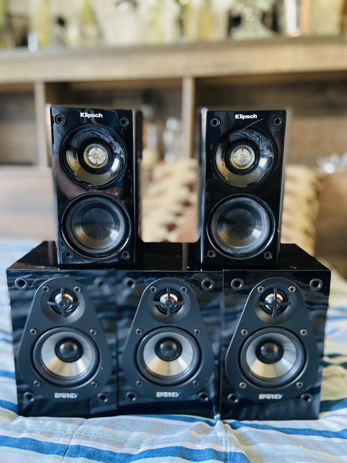 Klipsch speakers—3 Energy Take Classic Home Theater