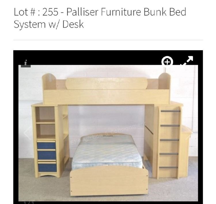Twin Bunk Beds With Desk And Dresser 