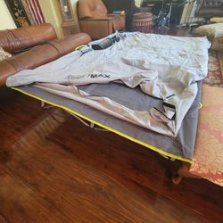 Coleman Max Pack-Away Airbed Cot – Queen Size (with Pump)