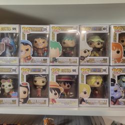 One Piece  Straw Hat Crew Funko POP! Lot