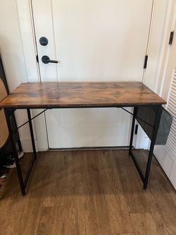 Rustic computer desk