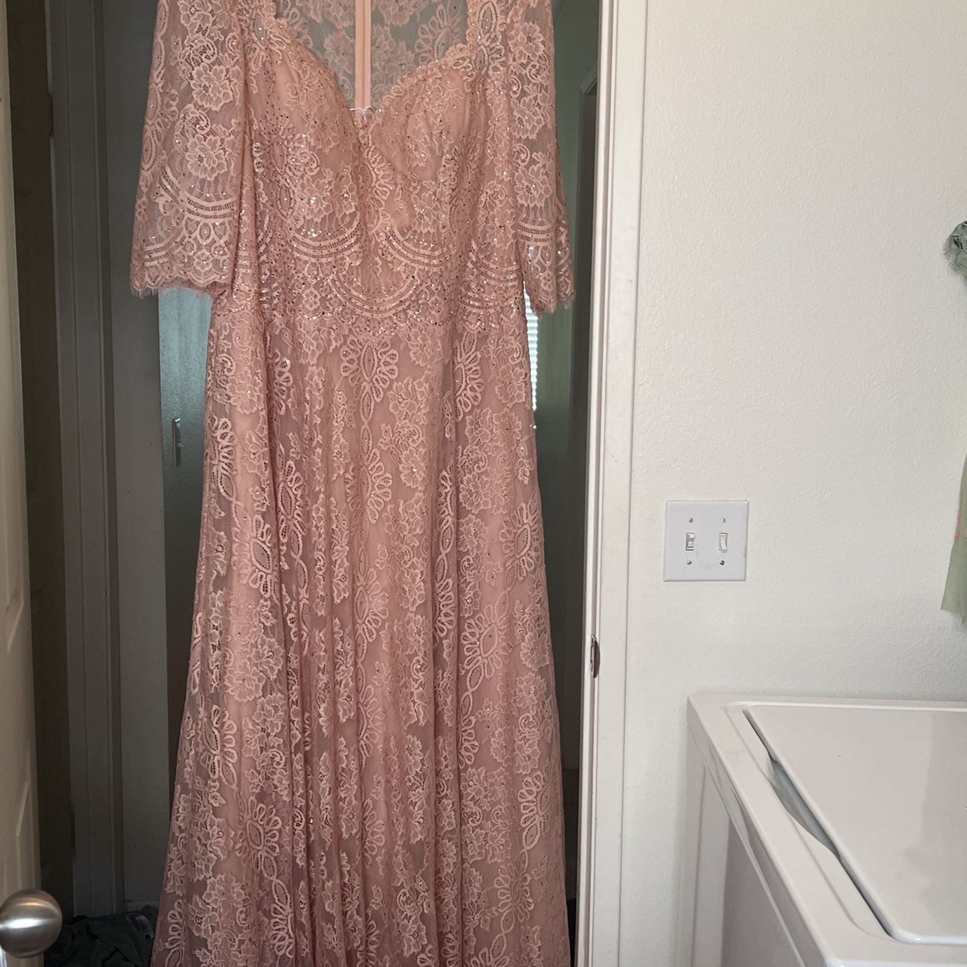 Mother Of The Bride Dress Rose Gold
