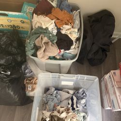 New Boy Clothing From Few Preemie A Lot New Born But Mostly 0 To 3 To 6 Months From Sets Of Nike Champion Jordan Name Brands + More & Pair Of Shoes