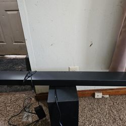 Samsung Soundbar and Subwoofer