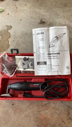 Craftsman detail sander