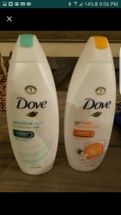 Dove body wash