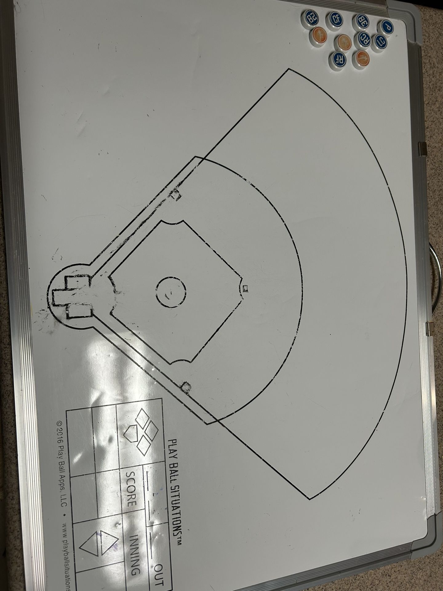 Baseball Play Board
