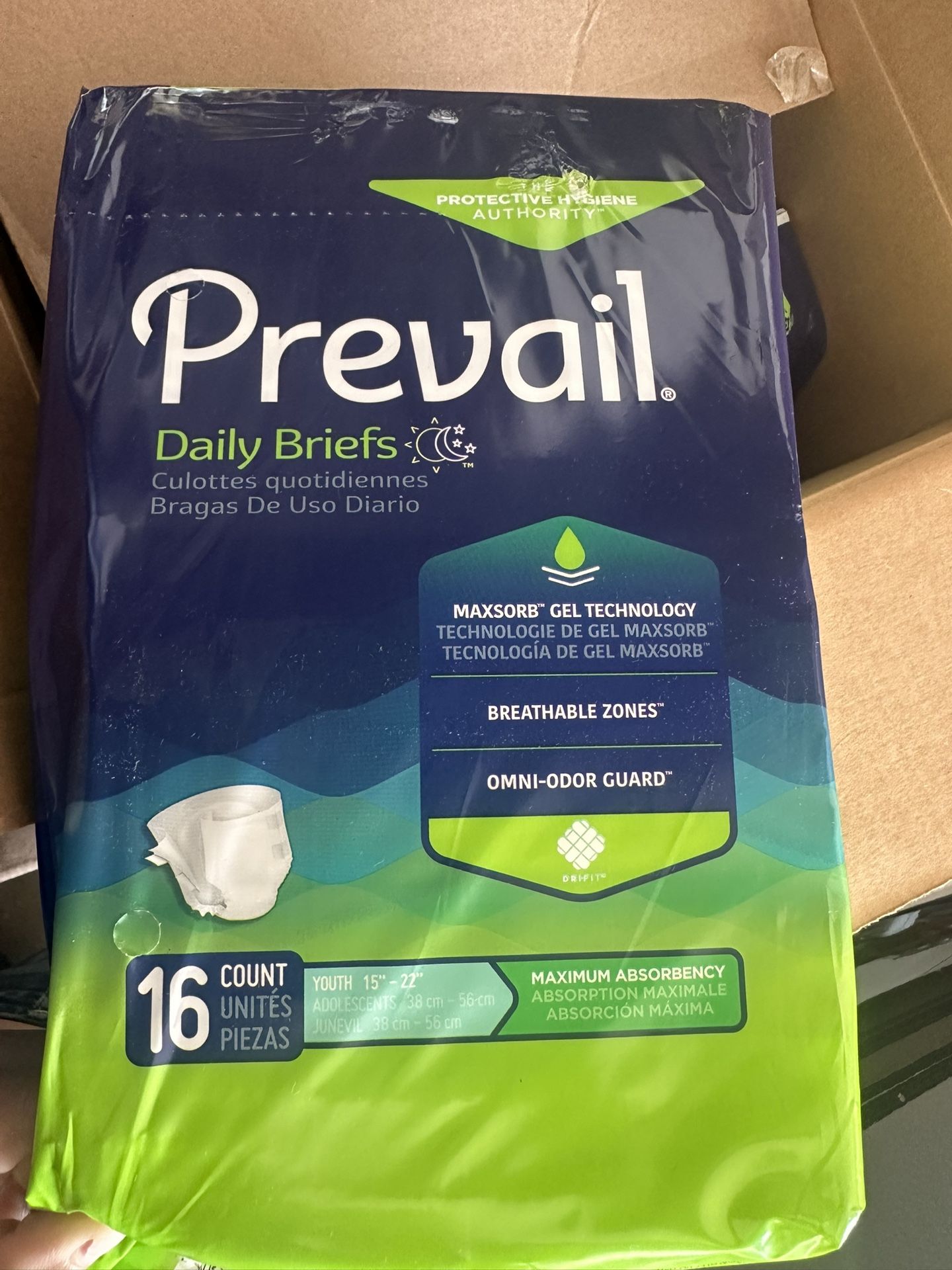 Prevail daily briefs Diapers