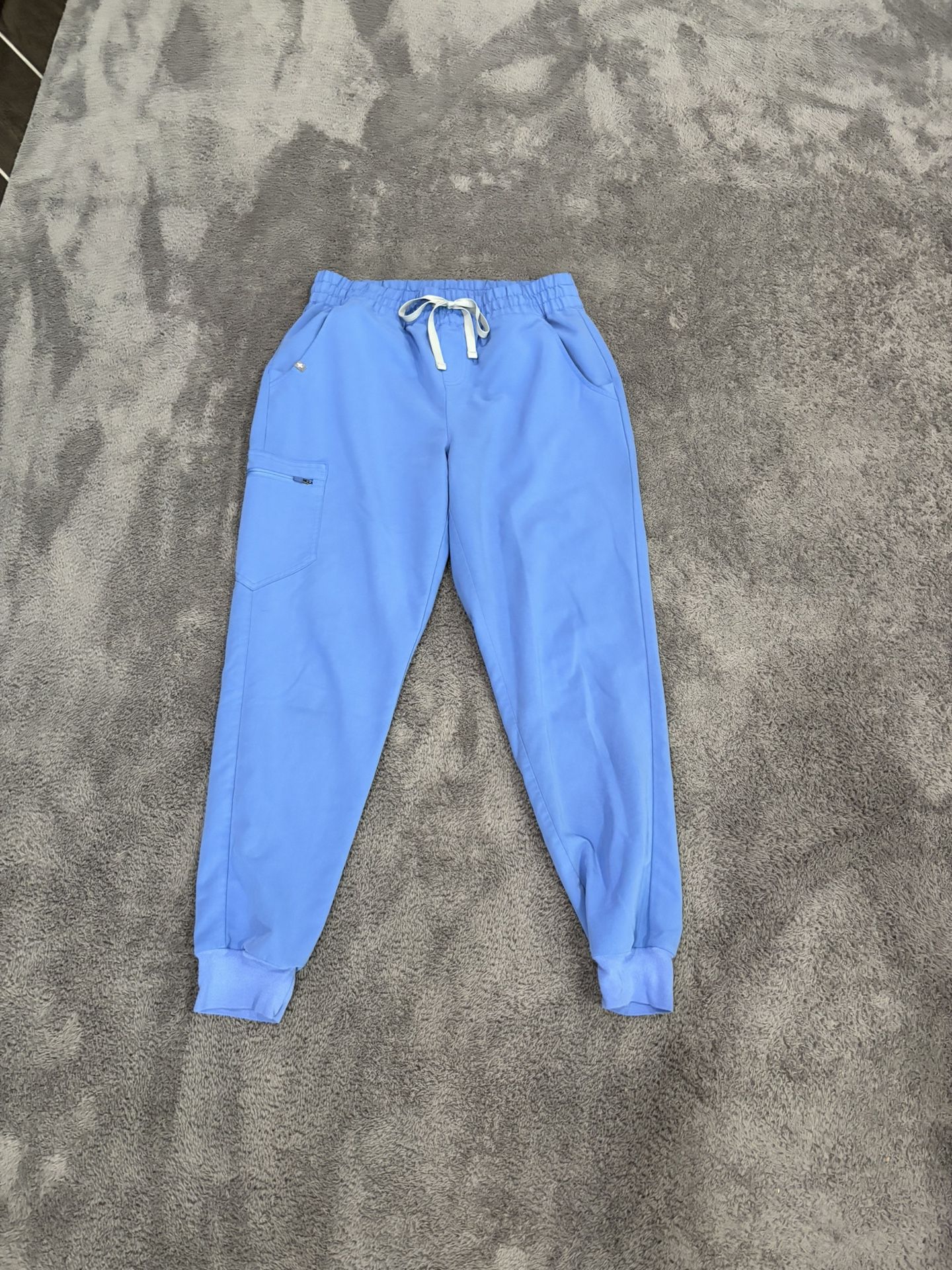 Medium FIGS Light Blue Scrub Pants