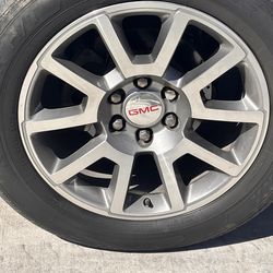 20 in Gmc wheels and tires