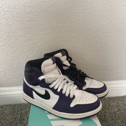 🟣 Air Jordan 1 Retro High “Court Purple”