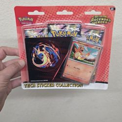 Pokemon TCG Tech Sticker Collection charmander Ascended Heroes