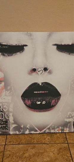 Black and white Wall canvas