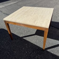 Vintage MCM Marble Top Coffee Table