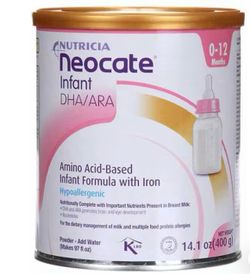12 cans of NEOCATE Baby Formula $35 Each
