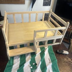 Wooden Pet Bed $30 See Pictures For Dimensions