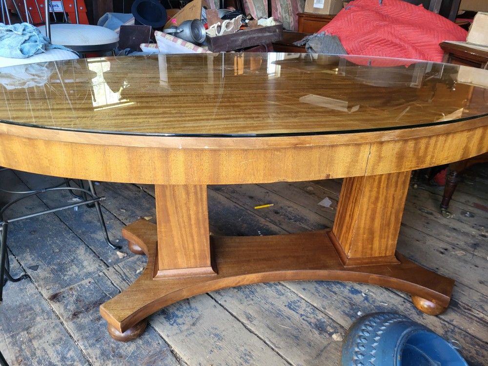 Antique Library Table
