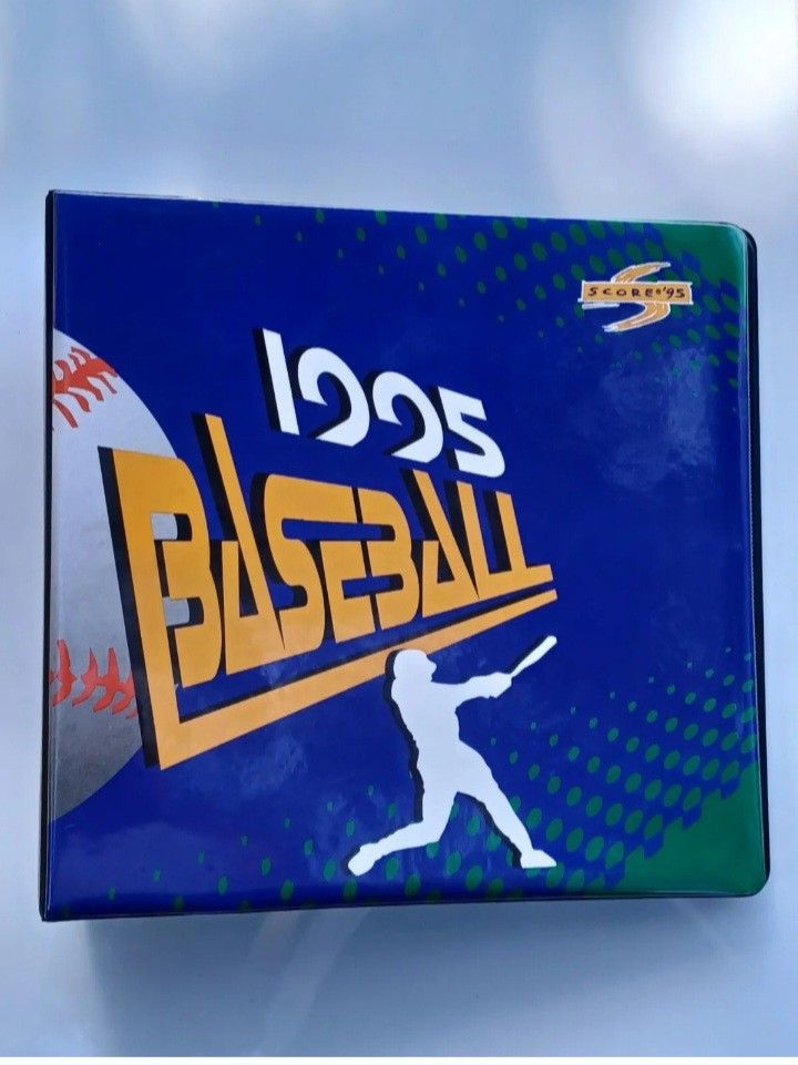 Vintage Score '95 3" Baseball Card Album/Binder