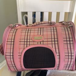 Dog Carrier- CHROMEBONE pink