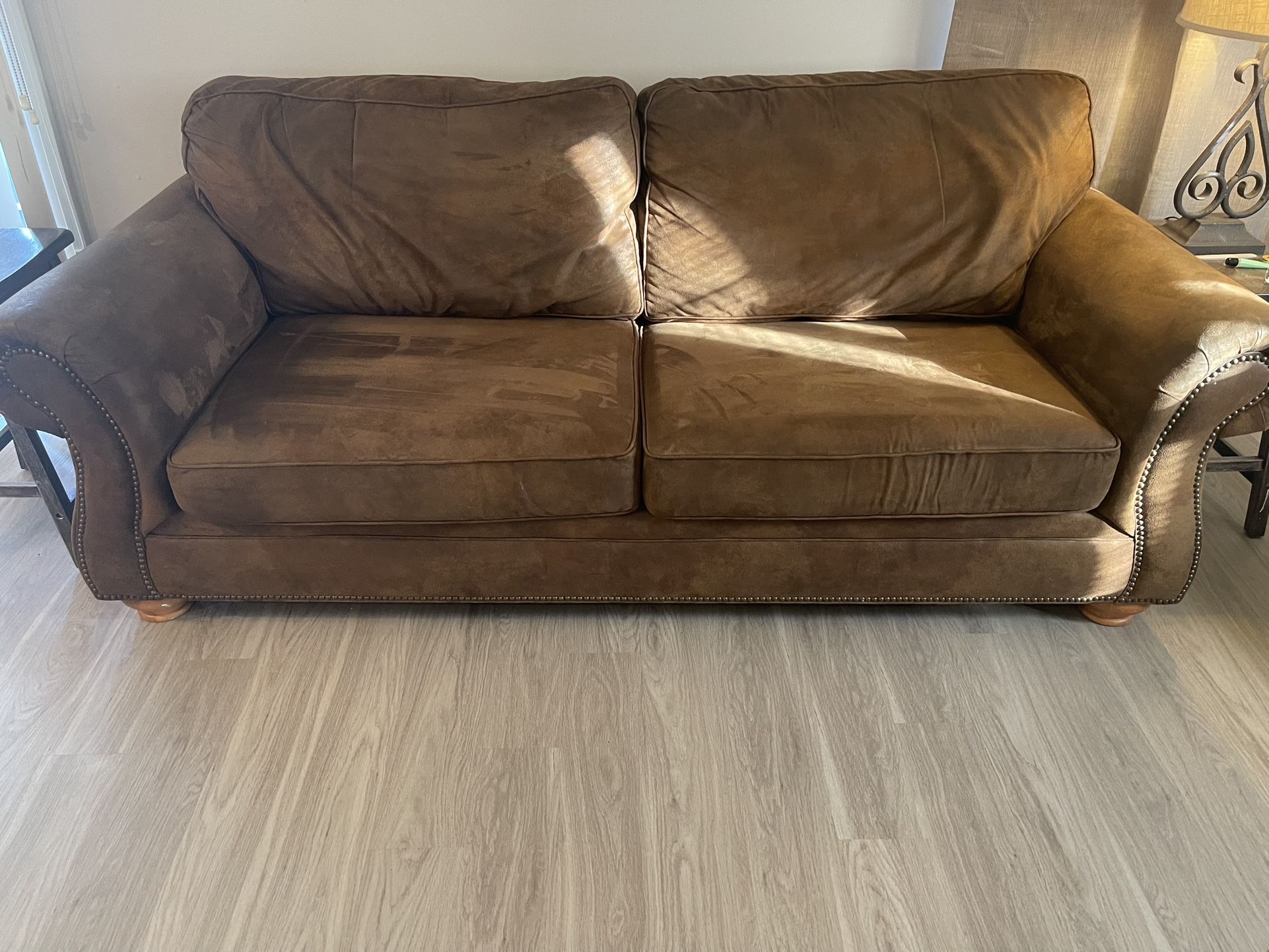 Brown couch