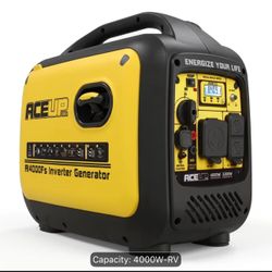 Aceup Energy 4000 Watt Inverter Generator Portable, Quiet Gas Generator for Home, RV Camping, EPA