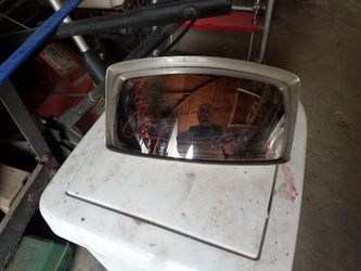 Vintage car or truck mirror