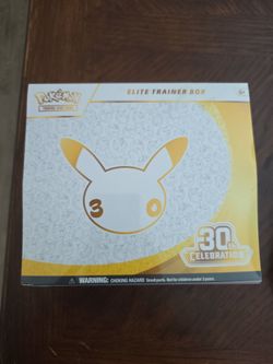 Pokemon 30th Celebration (ETB) Elite Trainer Box - ME: 30th Celebration (30C)