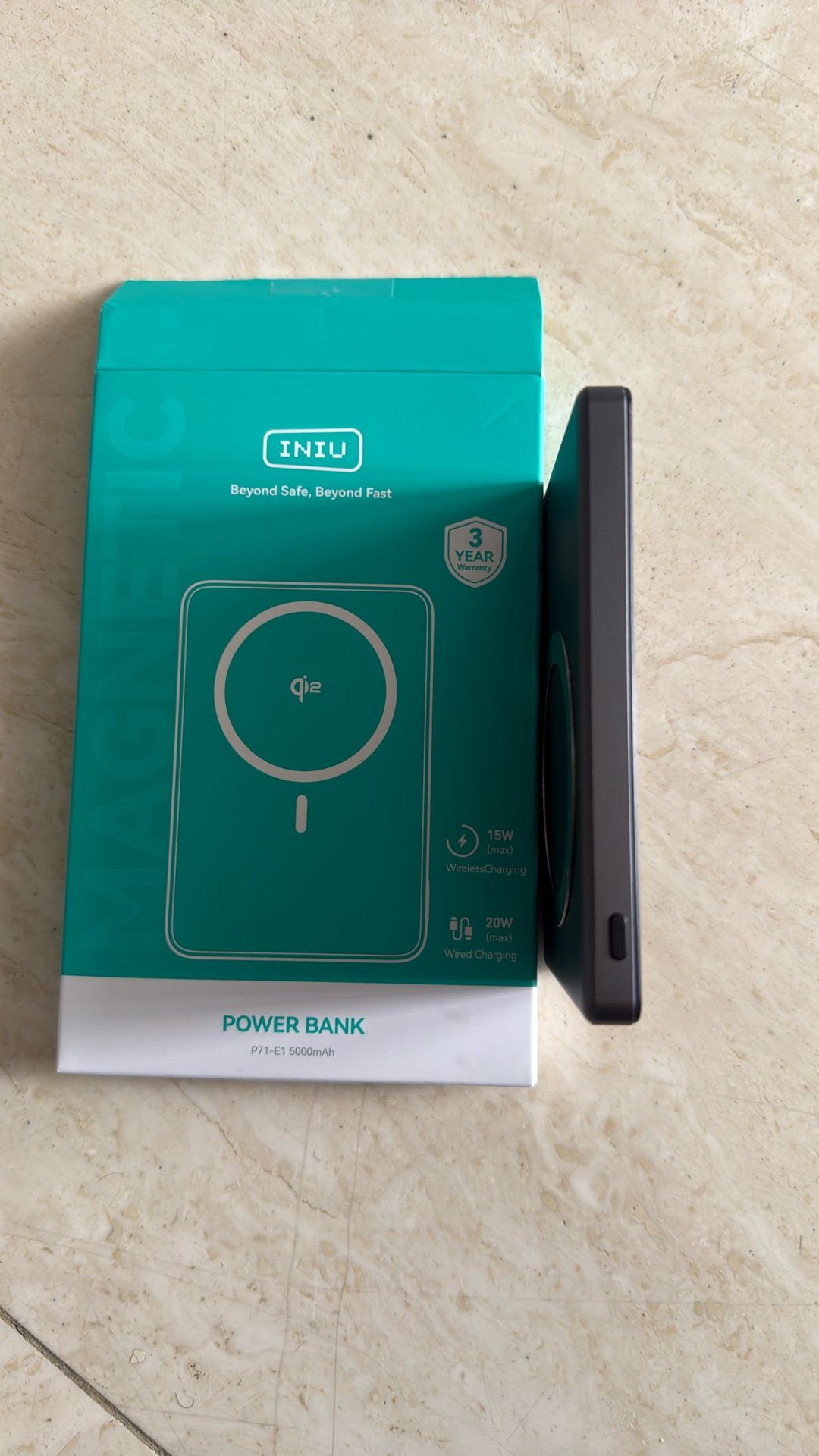 Ultra Slim MagSafe Powerbank 5000mAh iPhone And Android