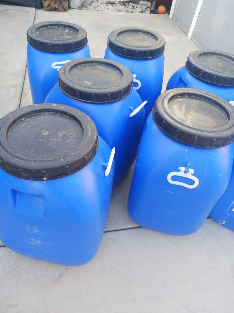 Vendo Barriles 55 Galones Para Agua