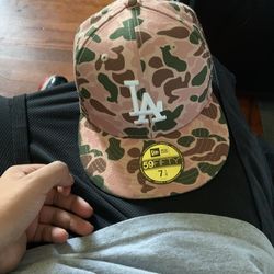 Camo LA dodger Fitted