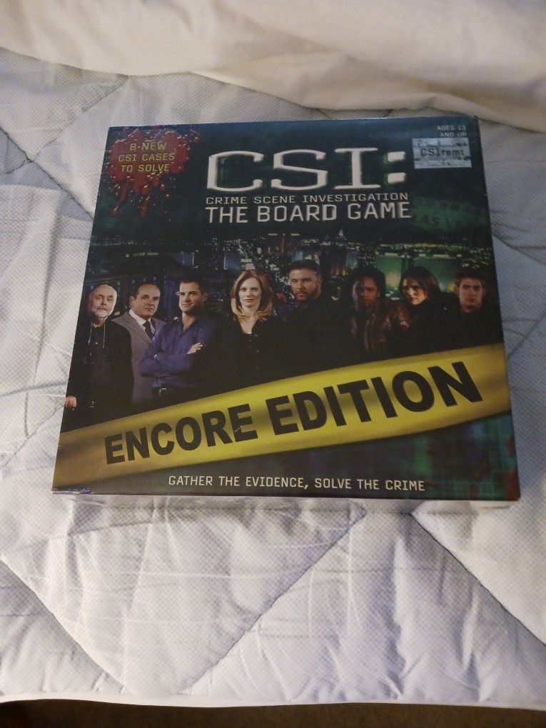 CSI BOARD GAME