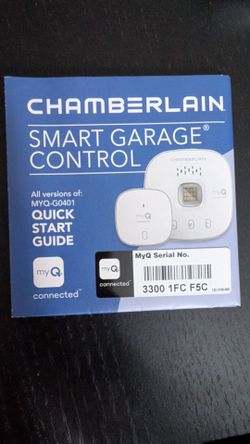 Chamberlain smart garage control
