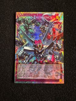 Yugioh - Synchro Emergency (Starlight Rare) (Extended Art) - Magnificent Monster