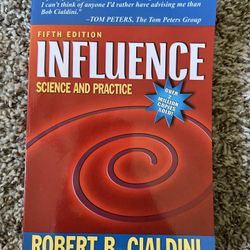 Book - Influence - Robert B. Cialdini - Almost New
