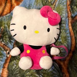 Hello kitty sanrio plush backpack