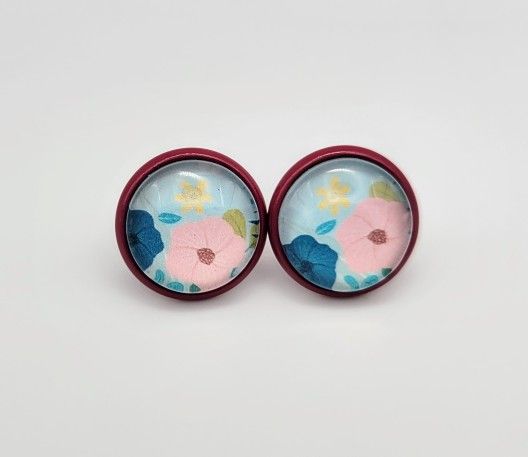 Tropical Flower Earrings