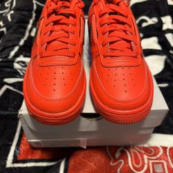 Nike Air Force 1 Mesh pocket Habanero