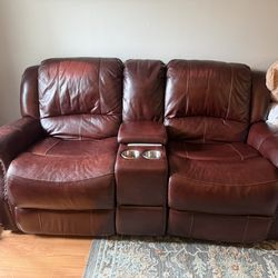 Leather Sofa
