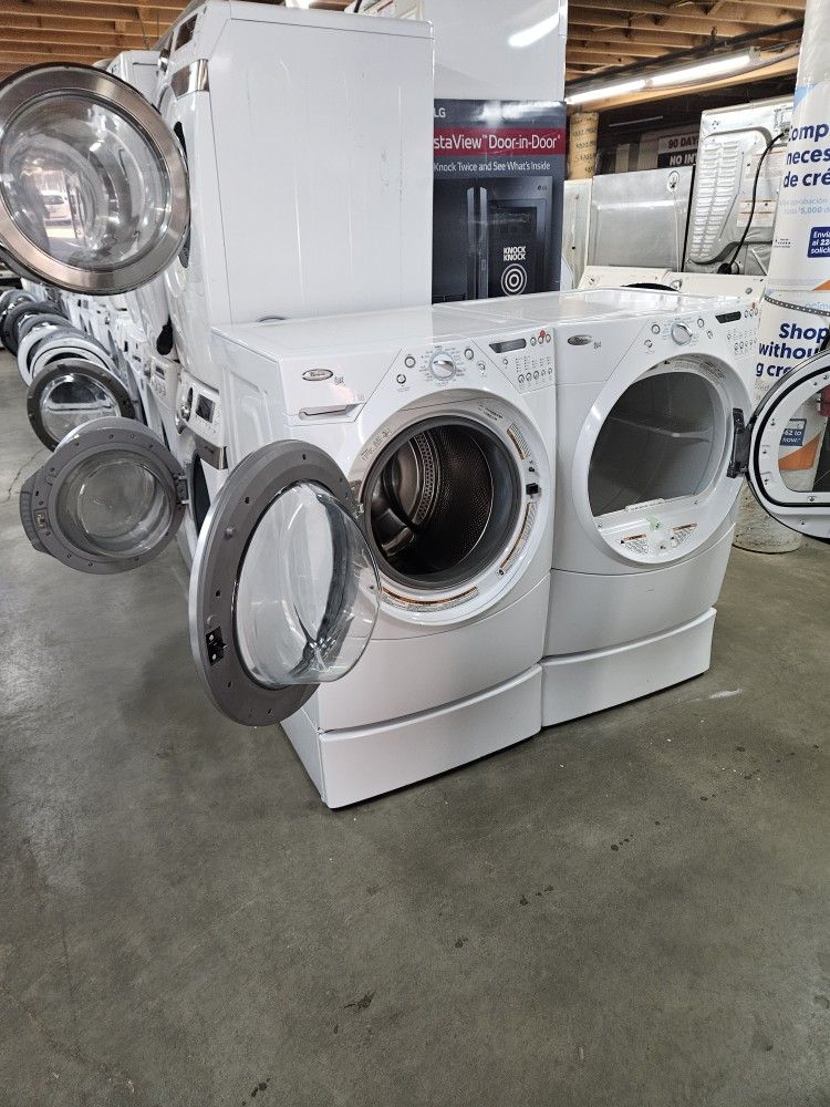 Affordable Gently Used Refurbished Reconditioned Certified  Lightly Used Appliances Washer Dryer Fridge Stove Oven Stackable Free Warranty 