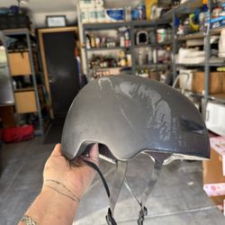 Helmet, Contemporary Style With Working Back Light For Safety
