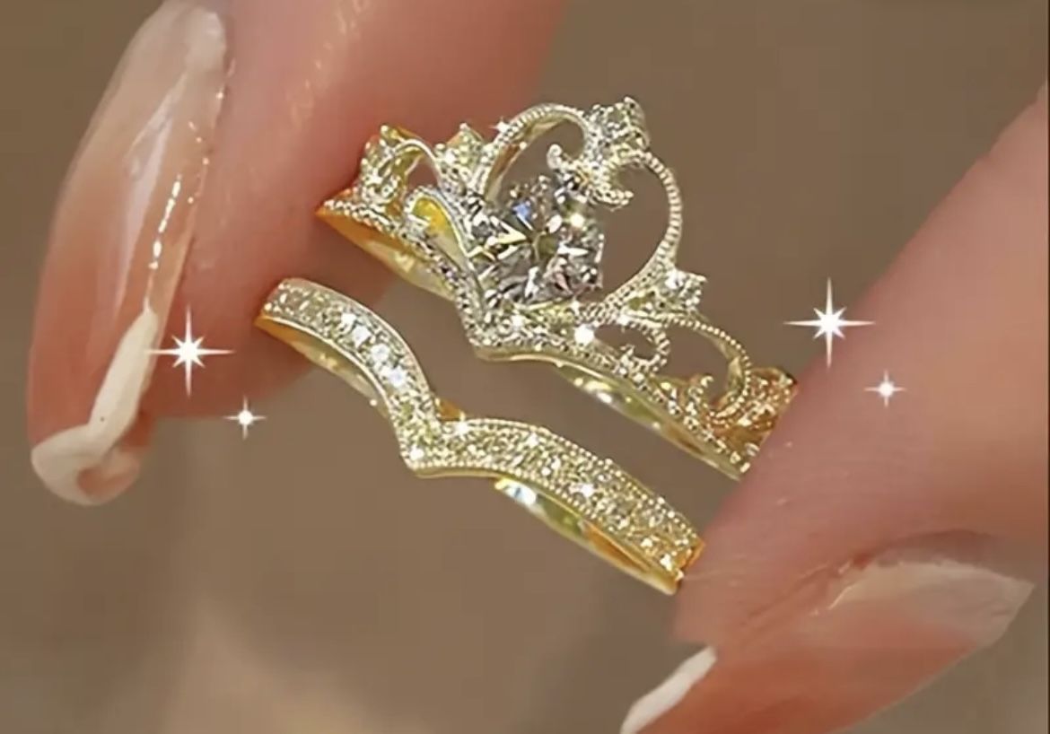 Crown Princess Ring Set