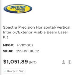 Spectre precision lazer Hv101 