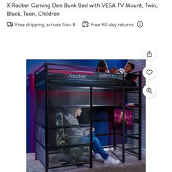 X Rocker Gaming Bed