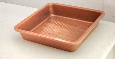 Copper Chef Cake Pan,
Good Grips Non-Stick Pro Ceramic Coated Metal Bakeware 9"x9"