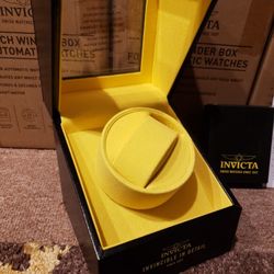 Invicta Automatic Watch Winder A/C Battery Power New