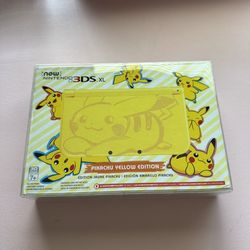 Brand New Nintendo 3DS Pikachu Yellow Pokemon Edition (Collector’s Item)