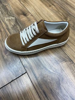 Rick Owens Brown Sneakers